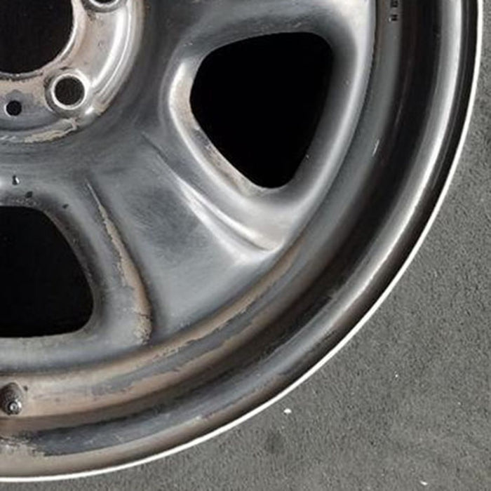 18" CHARGER 06-07 18x7.5, steel Original OEM Wheel Rim - Back View