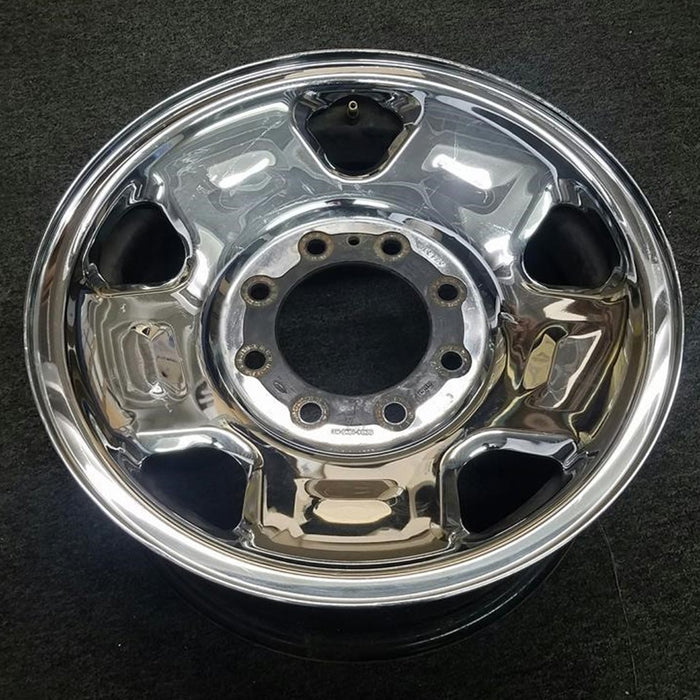 17" FORD F250SD PICKUP 05-07 17x7.5 , 5 spoke, steel, chrome clad Original OEM - View 7