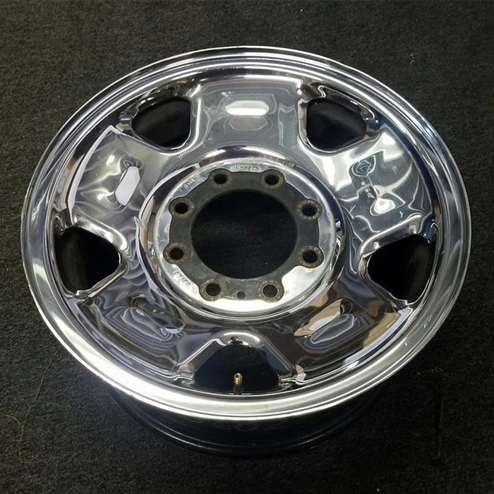 17" FORD F250SD PICKUP 05-07 17x7.5 , 5 spoke, steel, chrome clad Original OEM - View 8