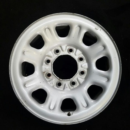 18" SIERRA 2500 PICKUP 11-24 18x8, steel Original OEM Wheel Rim - Front View