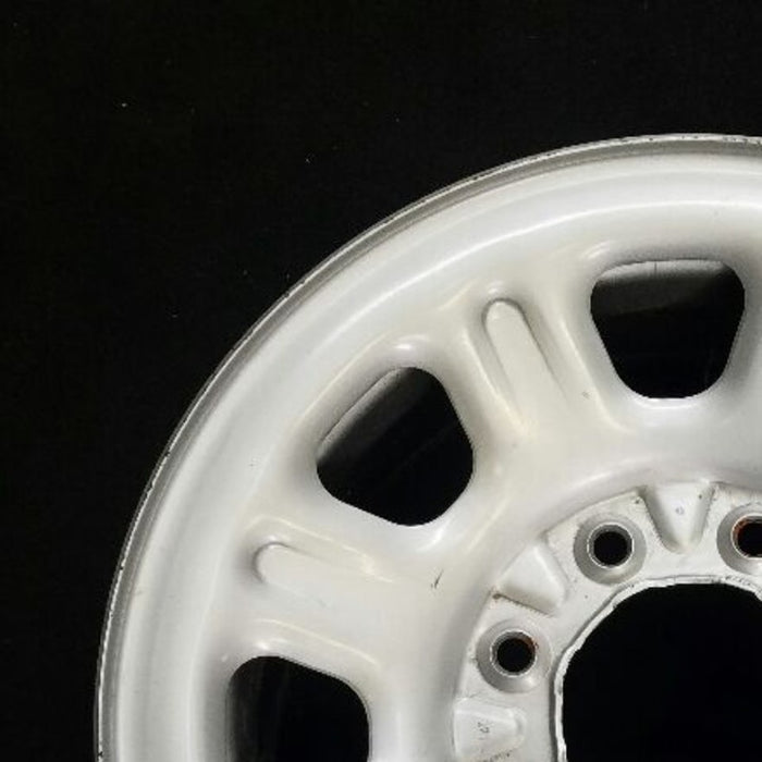 18" SIERRA 2500 PICKUP 11-24 18x8, steel Original OEM Wheel Rim - Side Profile