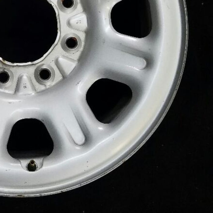 18" SIERRA 2500 PICKUP 11-24 18x8, steel Original OEM Wheel Rim - Back View