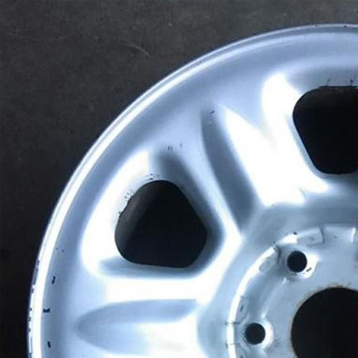 17" TITAN 04-07 17x7.5, steel Original OEM Wheel Rim - Side Profile