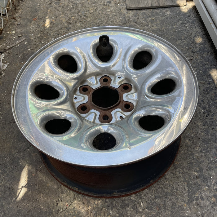 17" AVALANCHE 1500 07-10 17x7.5", steel, 8 hole, chrome Original OEM Wheel Rim - View 8