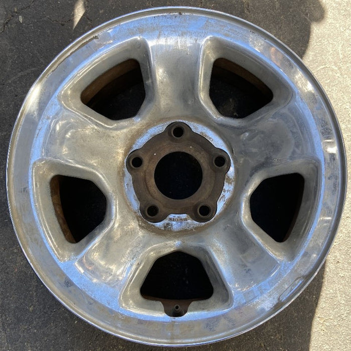 17" DODGE 1500 PICKUP 02-03 17x8 steel chrome clad Original OEM Wheel Rim
