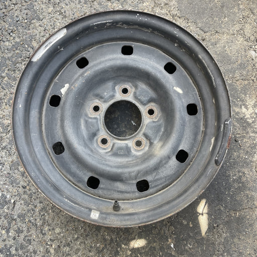 16" EXPEDITION 00 12mm lugs , 16x7, steel, 9 small holes Original OEM Wheel Rim - Additional View