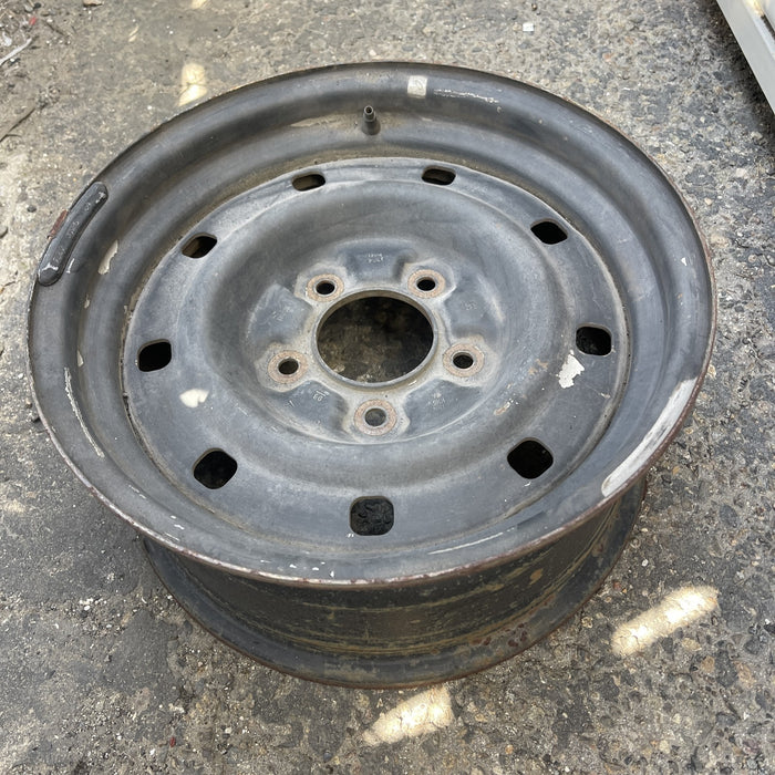 16" EXPEDITION 00 12mm lugs , 16x7, steel, 9 small holes Original OEM Wheel Rim - View 8