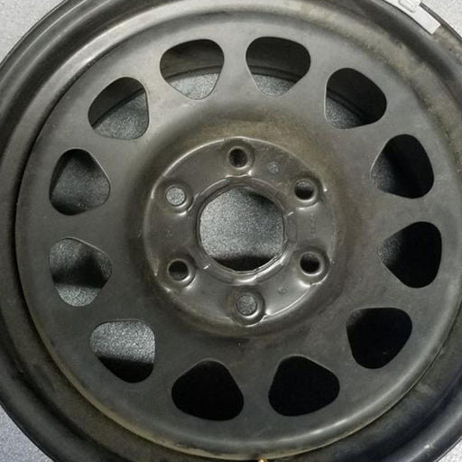 17" COLORADO 23-25 17x8, steel, opt RD6 Original OEM Wheel Rim - Angle View