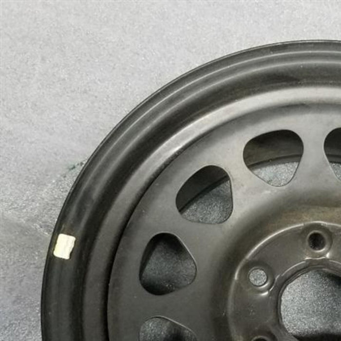 17" COLORADO 23-25 17x8, steel, opt RD6 Original OEM Wheel Rim - Side Profile