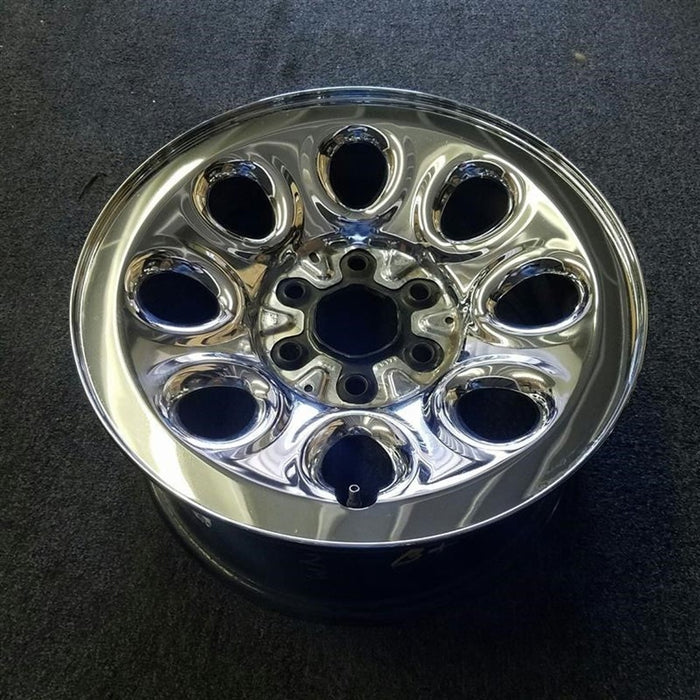 17" AVALANCHE 1500 07-10 17x7.5", steel, 8 hole, chrome Original OEM Wheel Rim - View 8