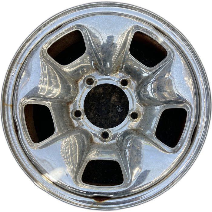 16" VITARA 04-05 Base, , steel Original OEM Wheel Rim - Front View