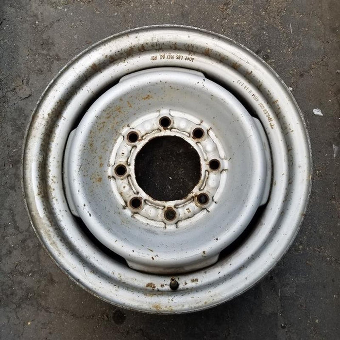 16" CHEVROLET 2500 PICKUP 89 2 Dr, 8 stud Original OEM Wheel Rim - Front View