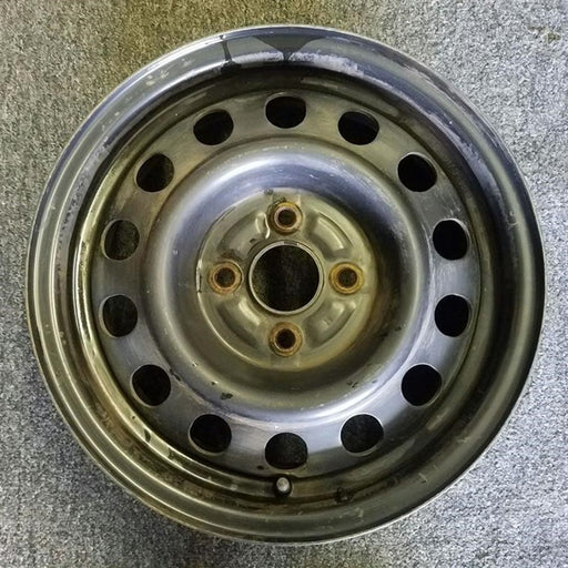 14" COROLLA 93-95 14x5.5, steel Original OEM Wheel Rim - Front View