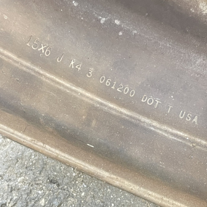 15" ALLURE 05 15x6, steel Original OEM Wheel Rim - View 9