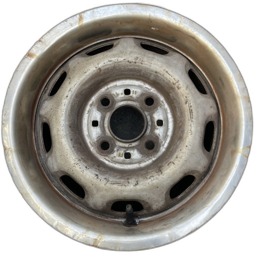 13" CELICA 86-87 13x5.5, steel, 9 hole Original OEM Wheel Rim - Front View