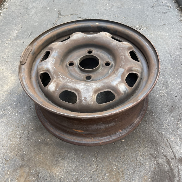13" CIVIC 88 13x5, steel, Sdn, black Original OEM Wheel Rim - View 8