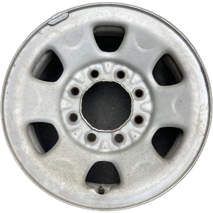 16" SIERRA 2500 PICKUP 07 , 16x7 Original OEM Wheel Rim - Front View