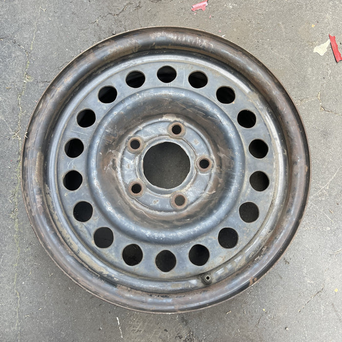 15" DEVILLE 89-90 15x6, steel Original OEM Wheel Rim - Additional View