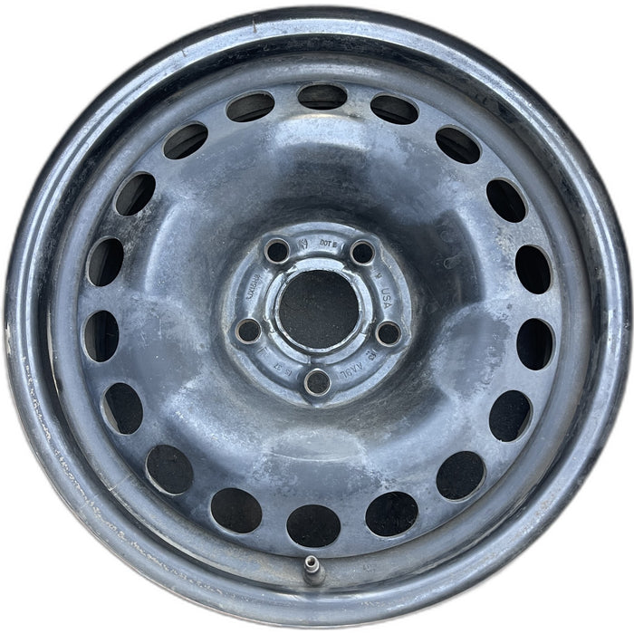 15" SONIC 17 15x6, steel Original OEM Wheel Rim - Front View