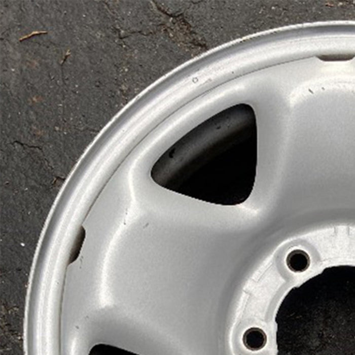 16" TACOMA 05-15 16x7, steel, 5 spoke Original OEM Wheel Rim - Side Profile