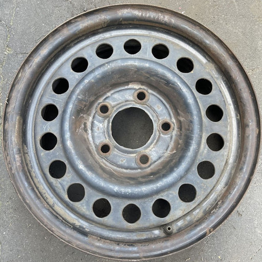 15" DEVILLE 89-90 15x6, steel Original OEM Wheel Rim - Front View