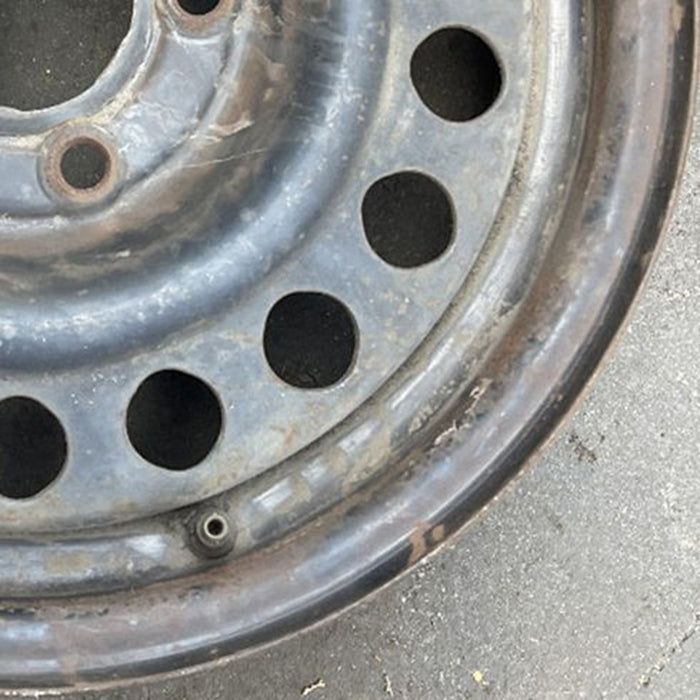 15" DEVILLE 89-90 15x6, steel Original OEM Wheel Rim - Back View