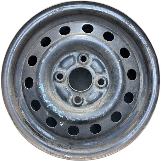13" CIVIC 92-95 13x5, steel, Sdn, LX Original OEM Wheel Rim - Front View