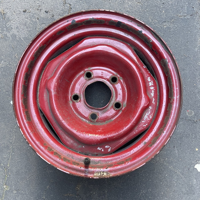 14" BONNEVILLE 82-83 14x6, standard steel Original OEM Wheel Rim - Additional View