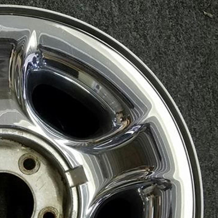 17" EXPEDITION 00 14mm lug , 17x7.5, steel, chrome, ID YL34-1015-EA Original - Close-Up Detail