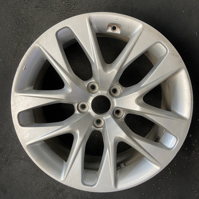 18" GENESIS 13-16 Cpe 18x7.5 10 spoke frt Original OEM Wheel Rim