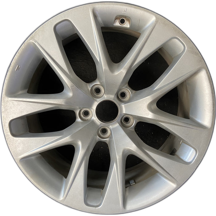 18" GENESIS 13-16 Cpe, 18x7.5 , , w/o Original OEM Wheel Rim - Front View