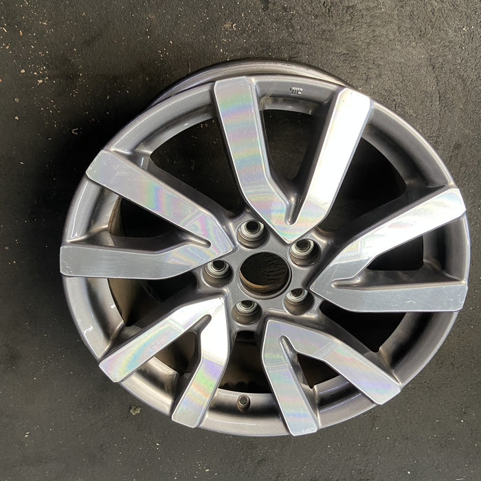 18" PILOT 19 18x8 , 5 V spoke , w/machined face Original OEM Wheel Rim - View 8