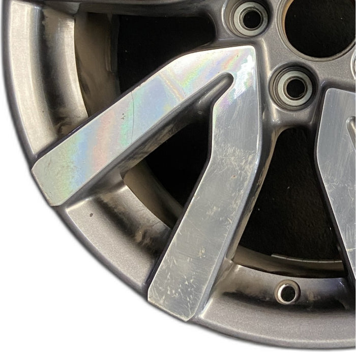18" PILOT 19 18x8 alloy 5 V spoke factory installed w/machined face Original OEM Wheel Rim