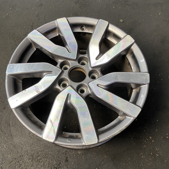 18" PILOT 19 18x8 , 5 V spoke , w/machined face Original OEM Wheel Rim - View 8