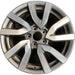 18" PILOT 19 18x8 , 5 V spoke , w/machined face Original OEM Wheel Rim - Front View