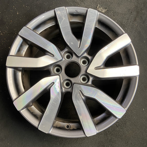 18" PILOT 19 18x8 , 5 V spoke , w/machined face Original OEM Wheel Rim - Additional View