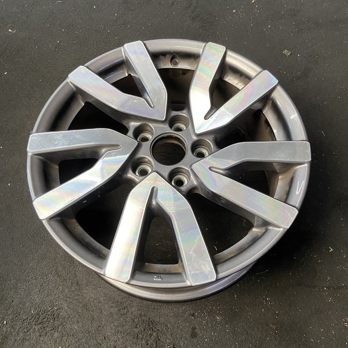 18" PILOT 19 18x8 , 5 V spoke , w/machined face Original OEM Wheel Rim - View 8