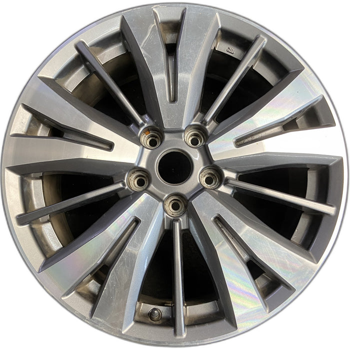 18" PATHFINDER 17-20 18x7.5 , 15 spoke Original OEM Wheel Rim - Front View