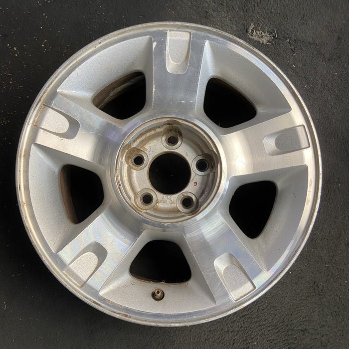 16" EXPLORER 01 2 Dr , 16x7, aluminum, 5 straight spokes Original OEM Wheel Rim - Additional View