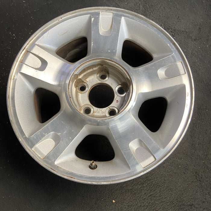 16" EXPLORER 01 2 Dr , 16x7, aluminum, 5 straight spokes Original OEM Wheel Rim - View 7