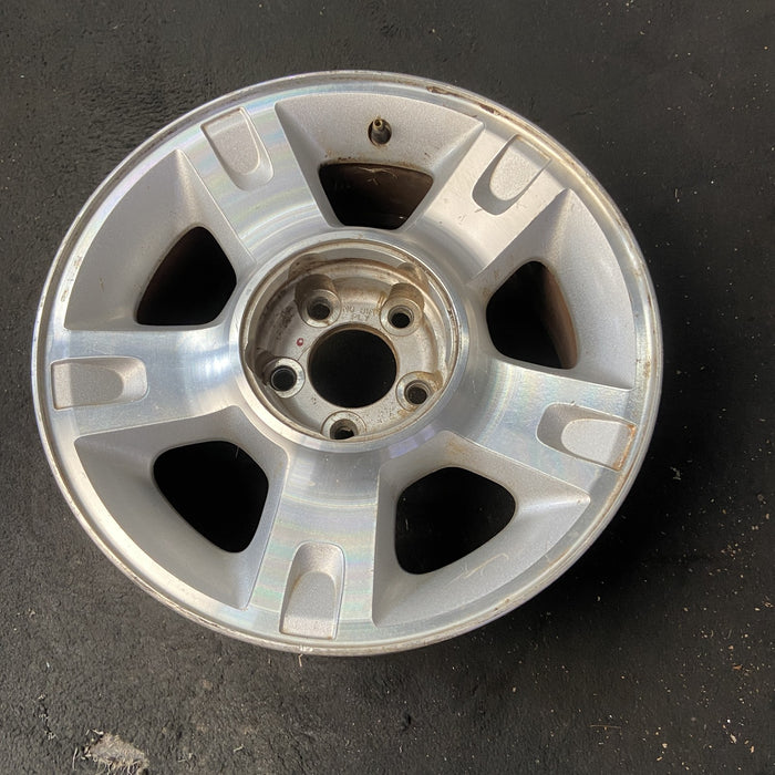 16" EXPLORER 01 2 Dr , 16x7, aluminum, 5 straight spokes Original OEM Wheel Rim - View 8