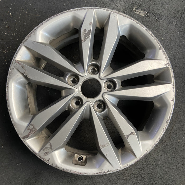 17" ELANTRA 16-17 17x7 , Htbk Original OEM Wheel Rim - Additional View