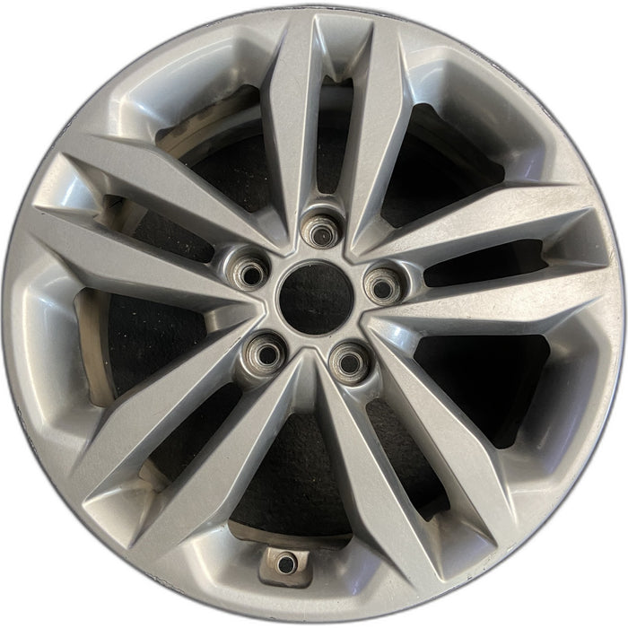 17" ELANTRA 16-17 17x7 , Htbk Original OEM Wheel Rim - Front View