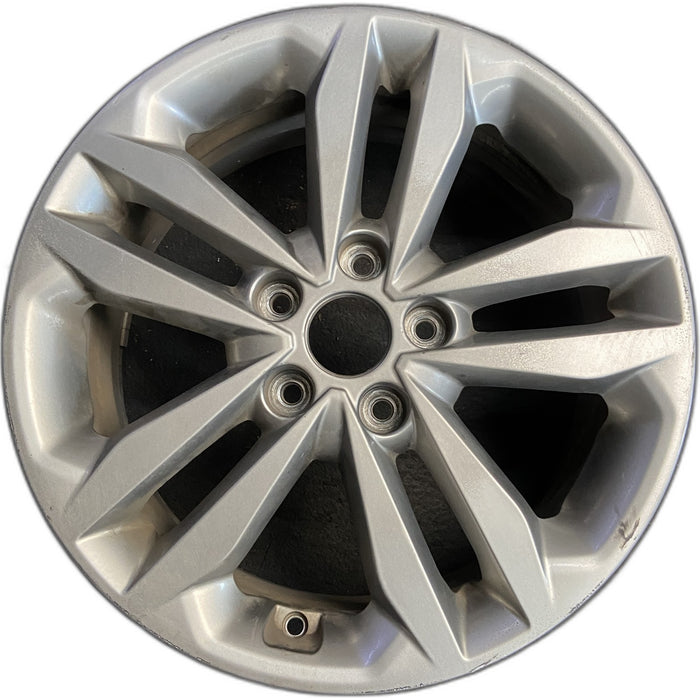 17" ELANTRA 16-17 17x7 , Htbk Original OEM Wheel Rim - Front View