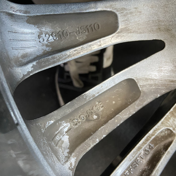 18" STINGER 18 18x8 , 15 spoke, machined face Original OEM Wheel Rim - View 9