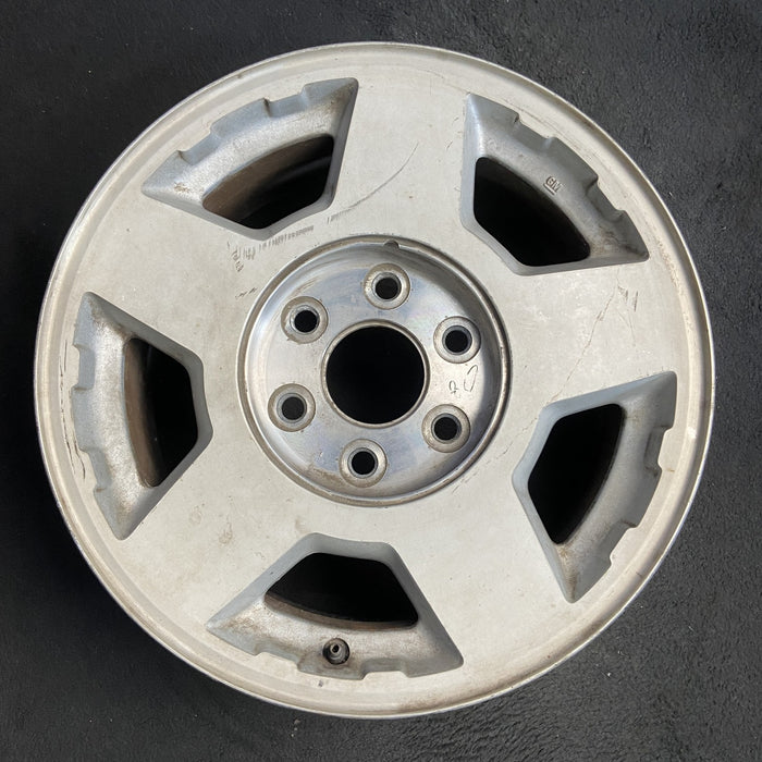 17" SILVERADO 1500 PICKUP 04 17x7.5, Original OEM Wheel Rim - Additional View