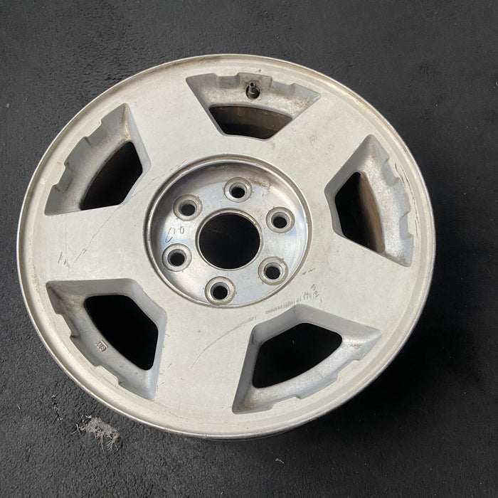 17" SILVERADO 1500 PICKUP 04 17x7.5, Original OEM Wheel Rim - View 8
