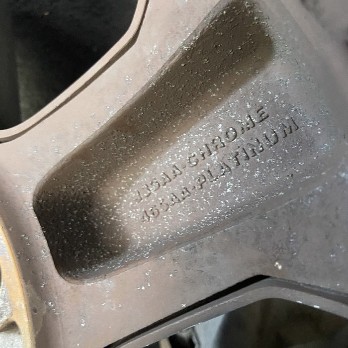 17" GRAND CHEROKEE 03-04 17x7.5 aluminum 5 spoke chrome finish wide flat spoke Original OEM Wheel Rim