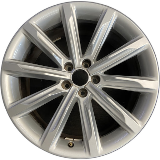 19" AUDI A7 12-15 19x8.5 Original OEM Wheel Rim - Front View