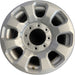 18" FORD F250SD PICKUP 23-24 18x8, aluminum, 8 spoke, flared spoke Original OEM - Front View